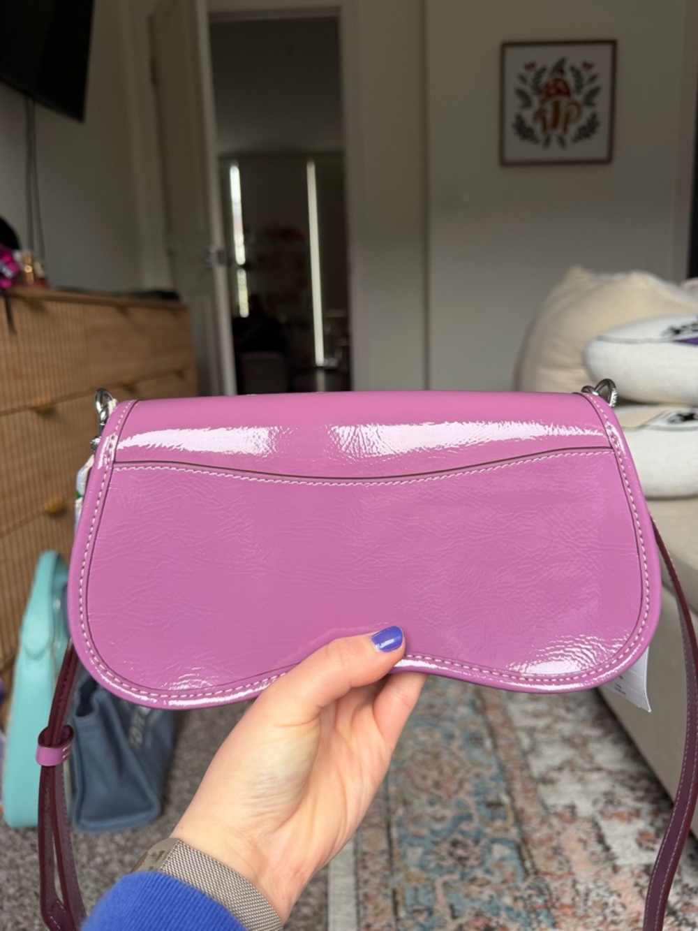 Coachtopia/Coach Wavy Dinky - Lilac Berry - Picture 7 of 11